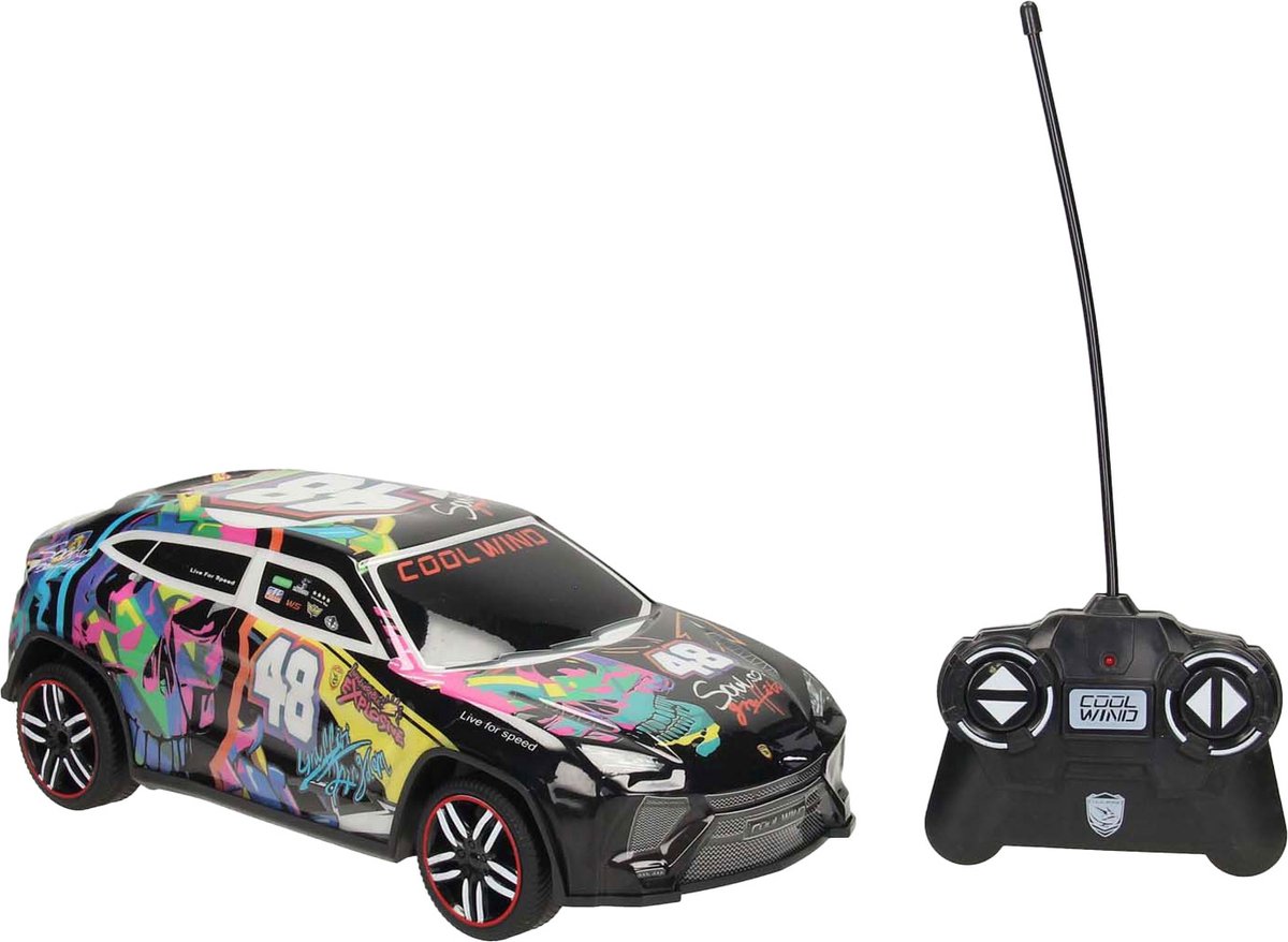 RC-gesteuertes Rennwagen-Softbody-Graffiti