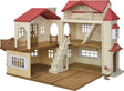 Sylvanian Family 5708 – großes Puppenhaus mit geheimem Spielzimmer – Puppenhaus – kann mit Starterhaus (5567) zu einem Mega-Puppenhaus kombiniert werden