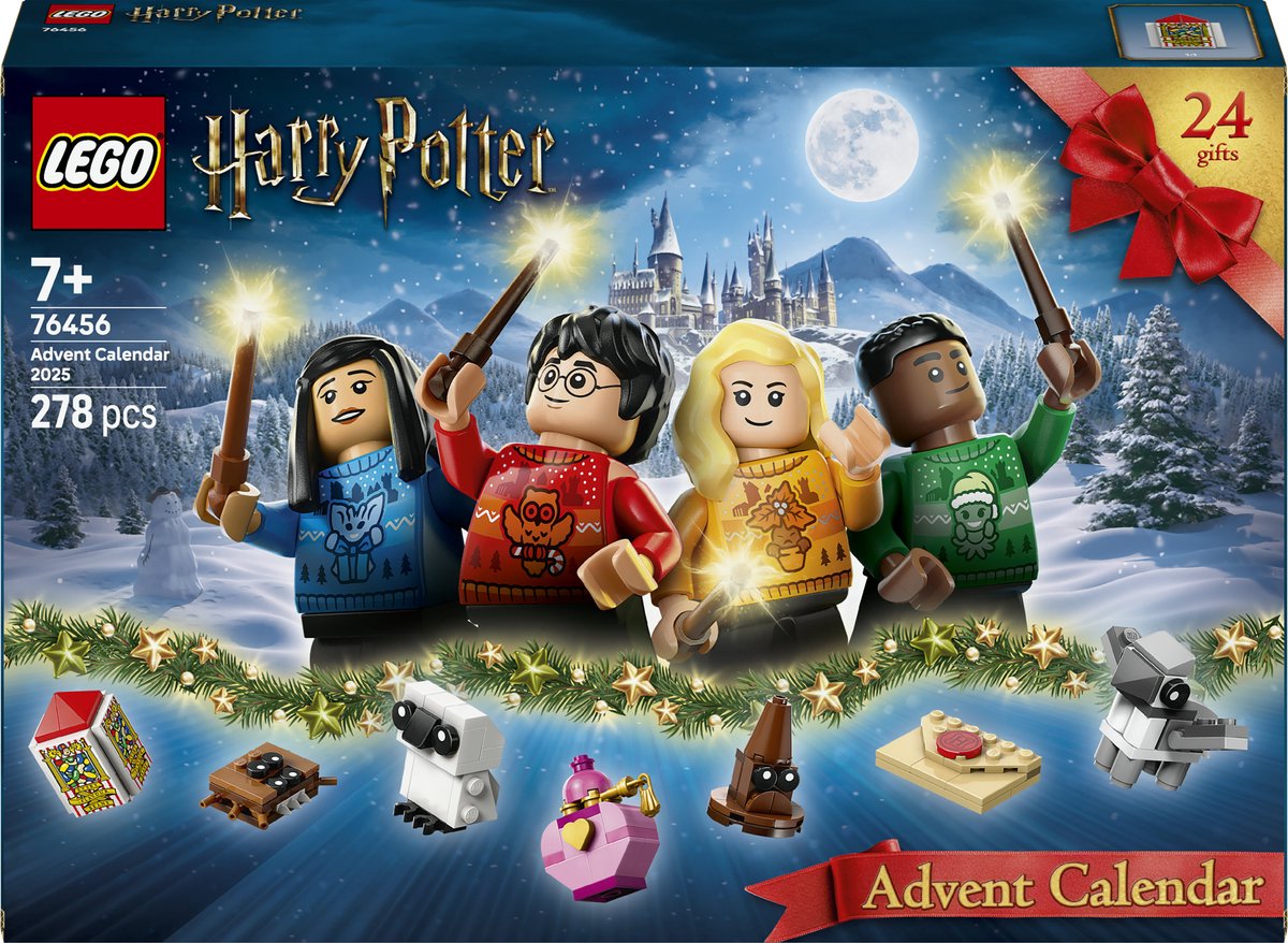 Lego Harry Potter Adventskalender 2025 Set „Zaubererwelt“ – 76456