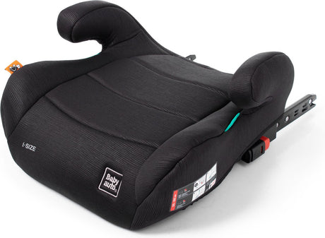 Babyauto Nauna – Sitzerhöhung mit Isofix – Sitzerhöhung – Sitzerhöhung – Autositz – Sitzerhöhung von 7 bis 12 Jahren – 22 bis 36 kg – Schwarz