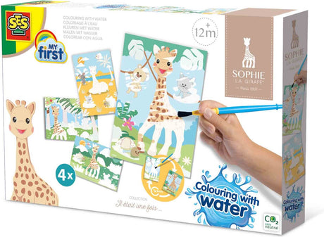 Ses kreatives Ses meine erste Sophie la Girafe – Färben mit Wasser
