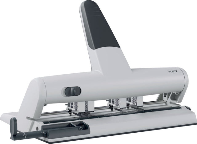 4-Loch Locher Leitz Akto 5114 Silber Anthrazit