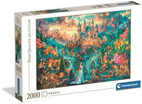 Clementoni Puzzle Legends of the Hidden Realm 2000 Teile Erwachsene.