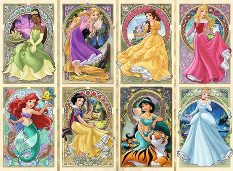 Ravensburger Puzzle Disney Prinzessin – 1000 Teile aus Pappe.