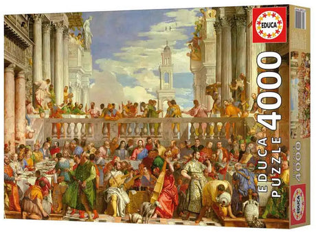 Educa – Puzzle – 4000 Teile – Hochzeit in Kana Paolo Veronese