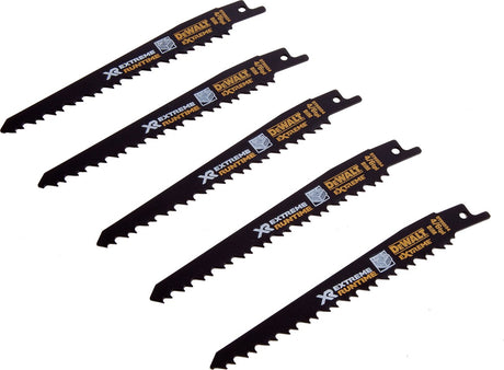 Dewalt dt99554 Säbelsägeblatt – 152 mm – Holz mit Nägeln (5 Stück)