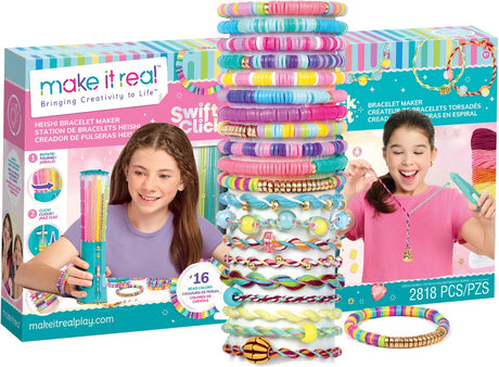 Make it real - 2-in-1 swift clicks heishi armbandenmaker swift twists gevlochten armbandenmaker