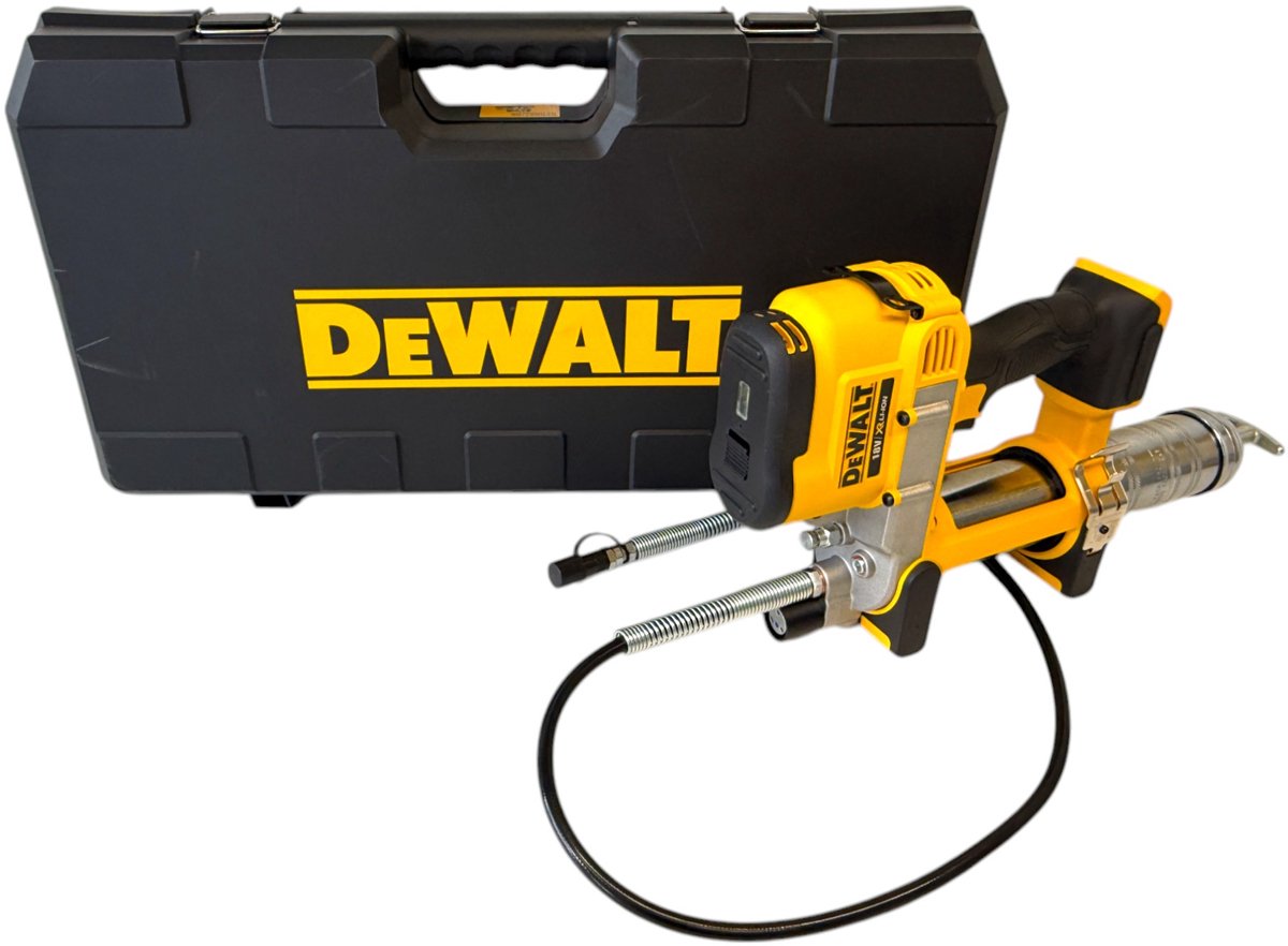 Dewalt dcgg571nk Fettpresse 18 Volt – ohne Batterien und Ladegerät im Koffer – dcgg571nk-xj