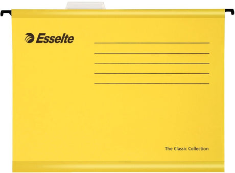 Esselte classic hangmappen voor ladentussenafstand 365 mm geel