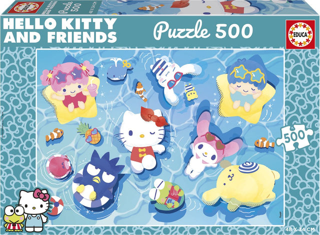 Educa -puzzel-500 stukjes-hello kitty