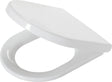 Tiger stax - wc bril - d-vorm - softclose - kunststof - wit