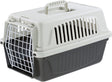 Ferplast Transportbox Atlas 5 – Katzentransportbox – Grau – 28 x 41,5 x 24,5 cm