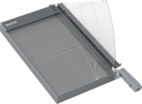 Papierschneidemaschine Leitz graues Büro A4+