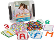 Plus-Plus Basic Aufbewahrungsbox ABC 123 Baukasten – 3923 – Konstruktionsspielzeug – Konstruktionsspielzeug – Set mit 2000 Bausteinen – ab 5 Jahren
