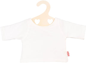 Heless Dolls T-Shirt Weiß auf Kleidungsstift, Größe 28-35 cm