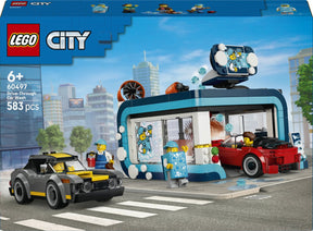 LEGO City Autowaschanlage Bausatz für Kinder ab 6 Jahren 60497