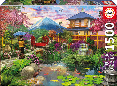 Educa - Puzzle - Japanischer Garten - 1000 Teile - Puzzle