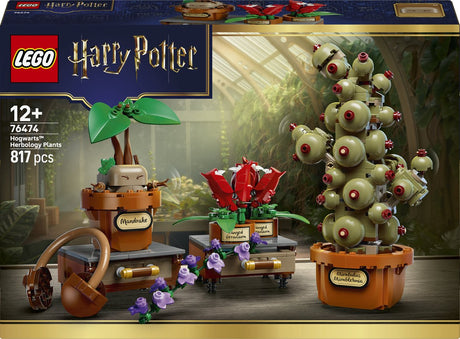 Lego Harry Potter Hogwarts Kräuterkundepflanzen Bauspielzeug für Kinder 76474