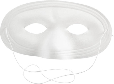 Kreativunternehmen http: www.cchobby.nl mask-10-cm-17-5-cm-white-1-piece