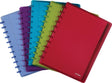 Atoma-Notizbuch A4 – liniert – 120 Seiten. mit 6 Laschen und 5 Sichttaschen