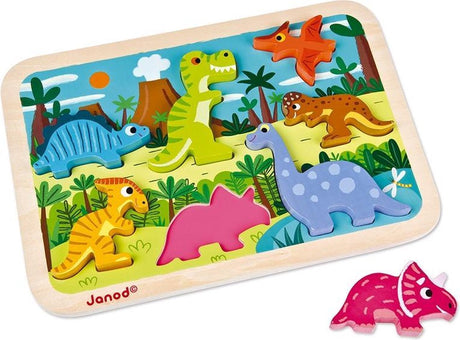 Janod – großes Puzzle – Dinosaurier