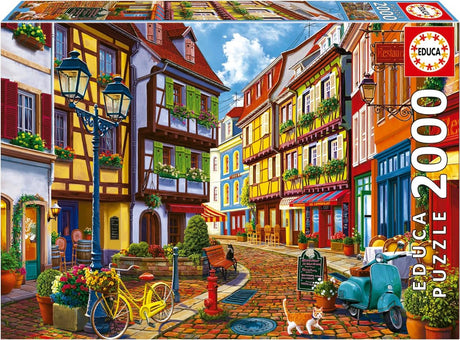 Educa - Puzzle - 2000 Teile - Strahlende Straße