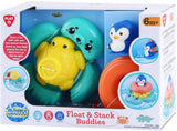 Playgo Badespielzeug Stapel und schwimmende Meerestiere – 4 Stk.