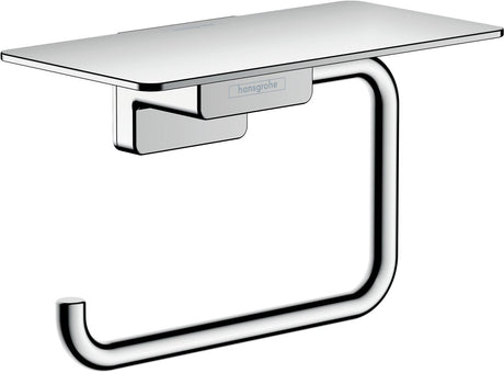 Hansgrohe addstoris Toilettenpapierhalter mit Ablage Chrom