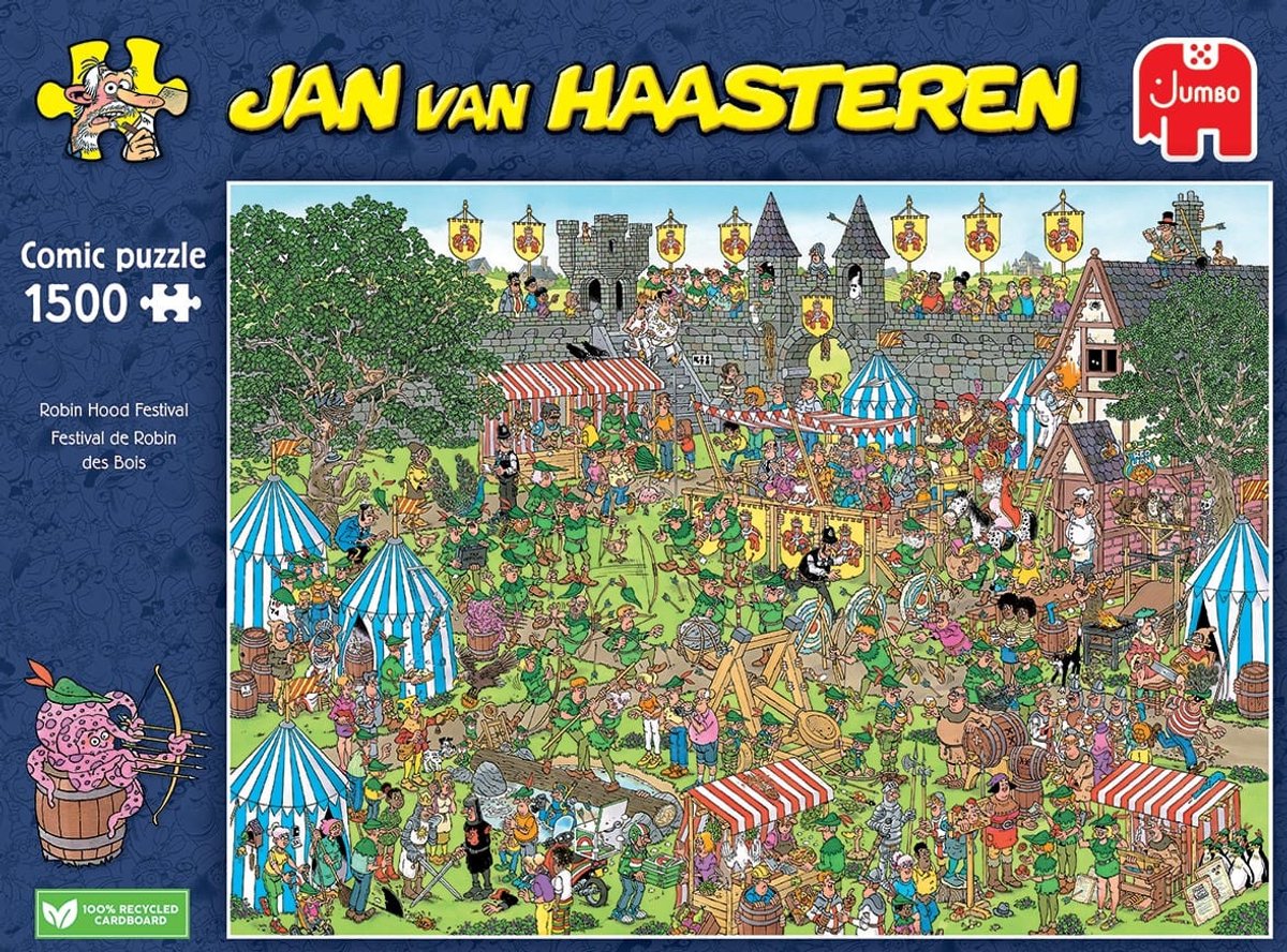 Jan van Haasteren - Robin Hood Festival - 1500 Teile - Puzzle - Puzzle