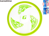 Gametime transparentes Frisbee – 22 cm – 1 Exemplar – ultimatives Frisbee – Ring – Spiel – Sommer – Outdoor