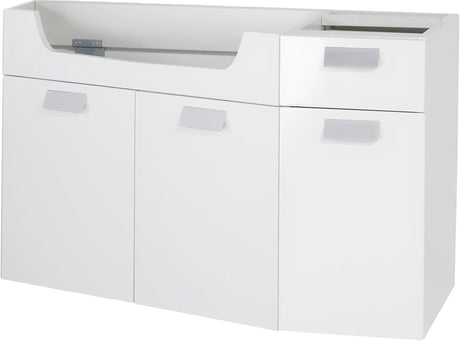 Differnz Unterschrank 100x60x33cm mit Softclose MDF weiß