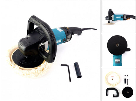 Makita 9237cb Schleif- und Poliermaschine ø180mm 1200w 230v