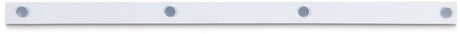 Maul metaalstrip standard stalen plaat metaal zelfklevende schuimlaag 100 x 5 x 0.93 cm wit