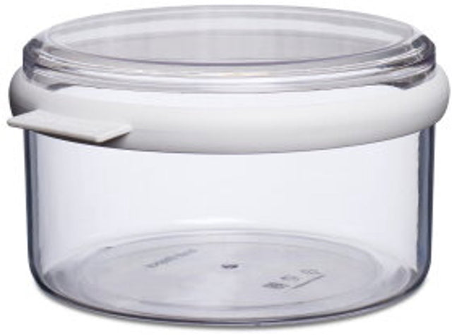 Mepal Aufbewahrungsbox Stora rund 1,5 l - weiß