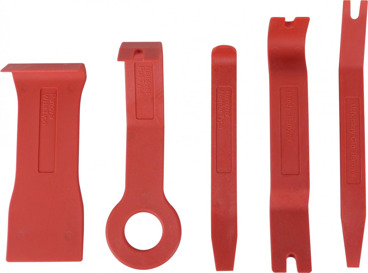 Carpoint Polsterhebel-Set – Autopolster-Entfernungsspachtel-Set 5-teilig