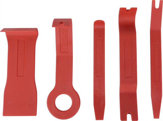 Carpoint Polsterhebel-Set – Autopolster-Entfernungsspachtel-Set 5-teilig