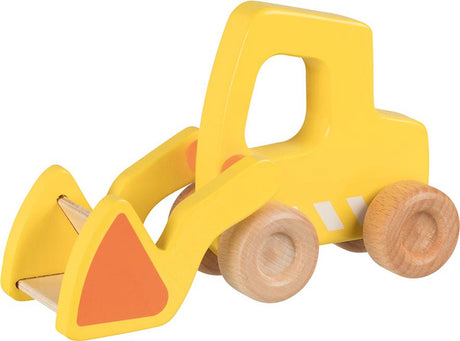 Goki Holzfahrzeug - Bagger - 18x6,5x12cm - 2 Jahre