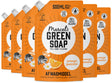 Marcel's green soap afwasmiddel navulling - sinaasappel jasmijn - 6 x 500 ml