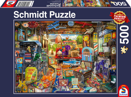 Schmidt – Puzzle – Flohmarkt – 500 Teile – Kinder – ab 10 Jahren