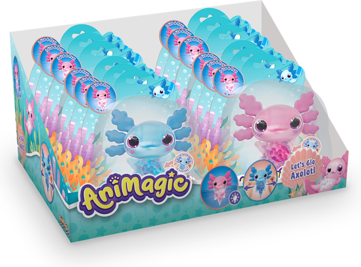 Goliath Animagic Axolotl sortiert | 6 Stück