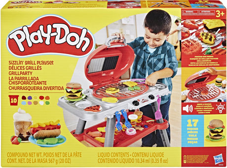 Play-Doh-Grillspielset mit leuchtendem Grill