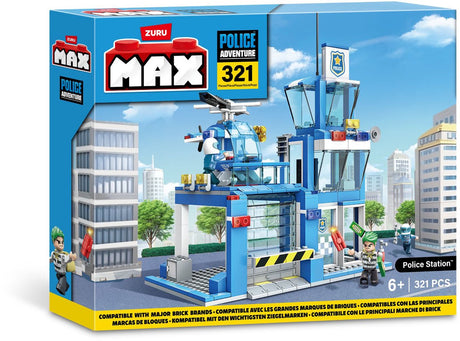 Zuru Max City - Polizeistation - 321 Teile