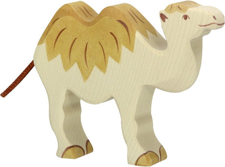 Holztiger-Kamel. 18 cm.