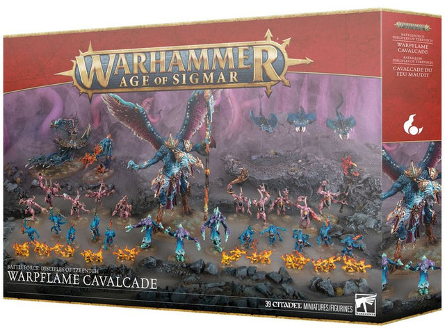 Games workshop disciples of tzeentch warpflame cavalcade (warhammer age of sigmar nieuw)