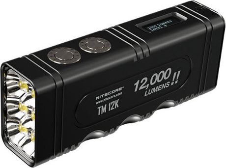 Nitecore tm12k wiederaufladbare Taschenlampe