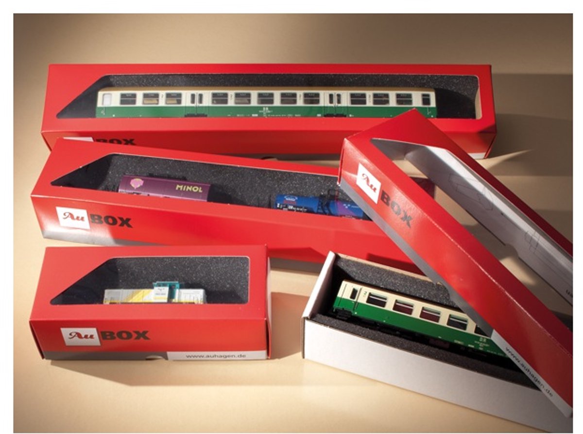 Auhagen 99303 Lokomotiven, Waggons Aufbewahrungsbox 10 Stück(e)