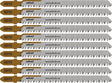 Wolfcraft – Spanplatten-Stichsägeblätter 60 mm – Feinschnitt – HCS-Sägeblatt mit T-Schaft – 8015100