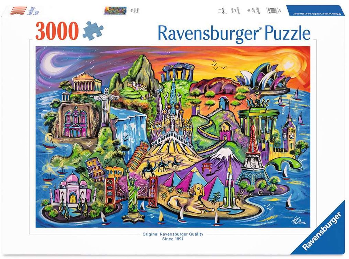 Ravensburger schatten van de wereld legpuzzel - 3000 stukjes