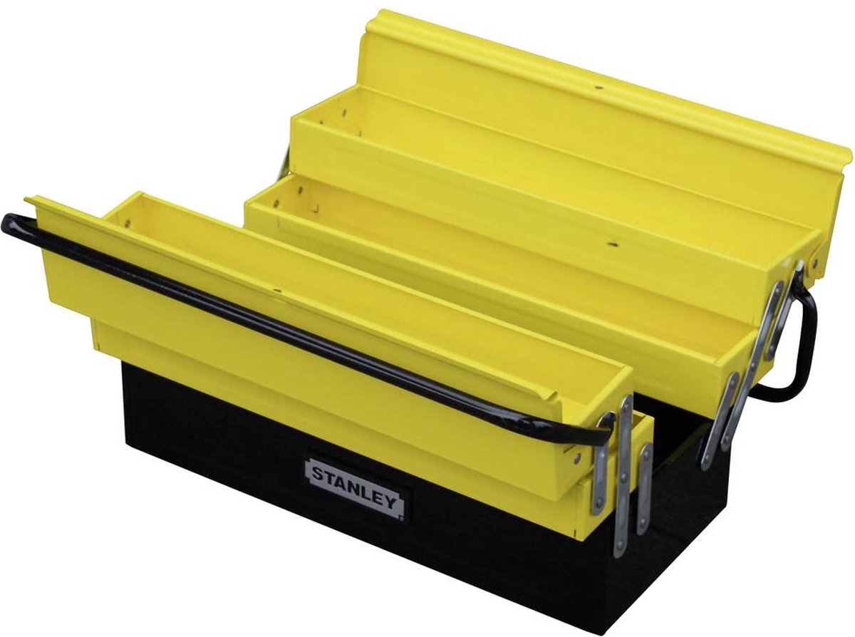 Stanley Koffer Werkzeugkasten Metall freitragend – 5 Schubladen, Typ 1-94-738 – 1-94-738