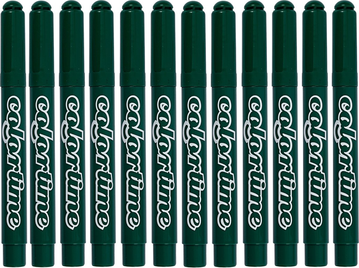 Creativ Company grüne Jumbo-Marker, 12 Stk.